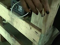 i'm a slim waist bitch flashing my puffy pussy at the public beach