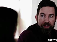 big ass canadian cheats on boyfriend gets fucked in anal and dp to be forgiven - full movie on freetaboo net