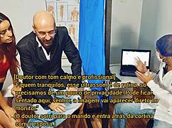 esposa entrou para ultrassom e saiu grávida pelo doutor