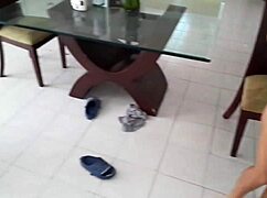 latina fucks stepbrother washing