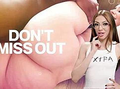 gina valentina goes sloppy wild on monster cock