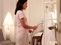 Kris the Foxx is having anal sex with her muscular bf, so hot! 🔥