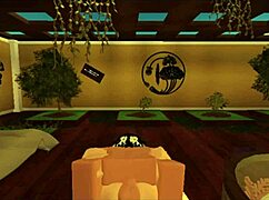 Slut gets fucked hard roblox with big cock and tits