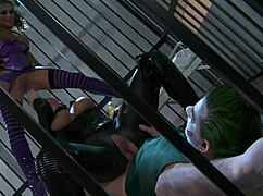 want to see joker parody groupsex fucking?
