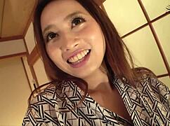 beautiful japanese busty milf exclusive video with big ass and natural tits 😍