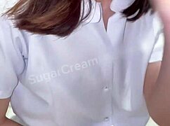 Pinay student in school uniform gets pleasured by her teacher in a wild anal session