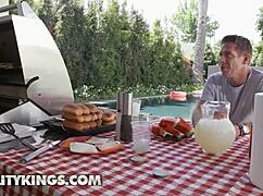 Does hailey rose taste mick's sausage before proper fuck?