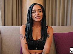 Trimmed Pussy Bdsm Nympho Julie Kay Rides King Noire's Big Cock Hard 😜