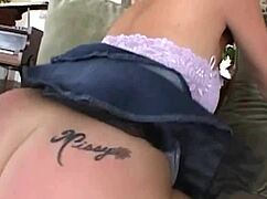 Having Her Fat Ass Eaten Makes the Blonde Minx Yearn for a Hardcore Anal Foursome