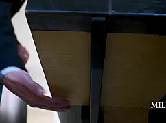 Super spies Vanessa Sky and Lucky Fate share a moment mid mission