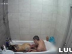 wow, a woman's shaving request turns into an amazing sensual performance!