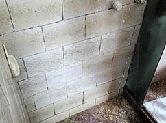 Joao fucks nicoly carioca in the shower, sucking her big black cock