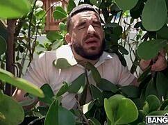 hot neighbors anais and kali invite voyeur peter for threesome