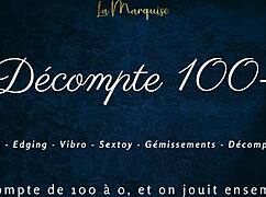 decompte - french audio joi instructions