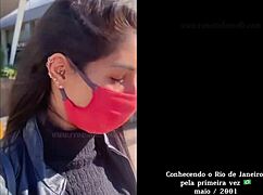 renatinha mello got naked on copacabana avenue in rio de janeiro in may 2021