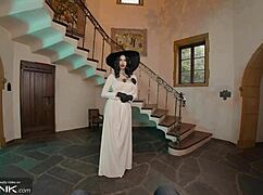 VR Conk Busty Brunette Lady Dimitrescu Fucks And Masturbates In Resident Evil Village Cosplay Parody Pt 1