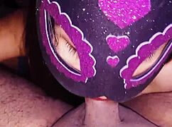 Suggestive Spectacular Service With Reward In Mouth, The Bold One Entices Him