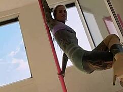 i learned pole dancing skills from 2beepole and enjoyed good moments