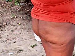 I Showed Off My Big Ass And Tight Pussy In Public