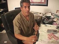 Wild babysitter threesome with anal and deepthroat action