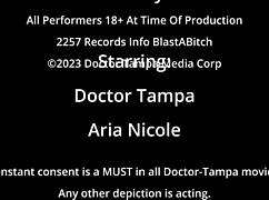 aria nicole accidentally gets creampied by doctor tampa