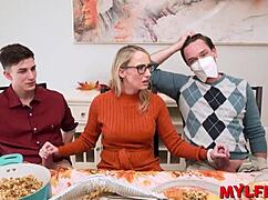 Mylfex - Grandpa Came For The Dinner Then Joins