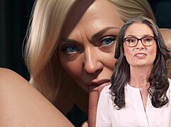 AI-generated story of a mom and her stepson playing football