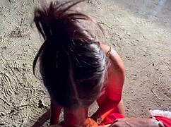 am i your sexy santa claus? fuck me hard outdoor this christmas with big tits squirting