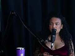 Safada shows off her boquete skills after chatting about content creation as a long-term investment - gaúcha yasmin sheer red