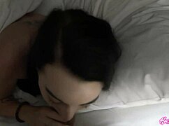 bambi's slit shakes wildly as bambino slams her hard and deep