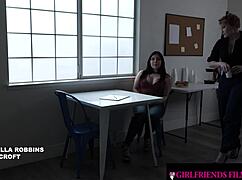 wanna see keira croft eat izzabella robbins hairy pussy?