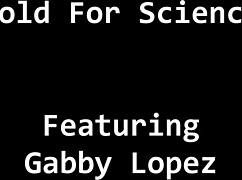 Behind Scenes Latina Gabby Lopez Spreads In Latex For Science Sale
