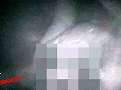 Girlfriend fucks and sucks cocks through glory hole in erotic cabin