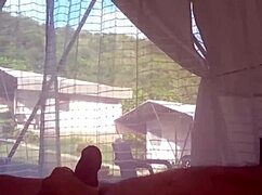 agarabas and olpr bare it all at nudist camp poolside orgy preview