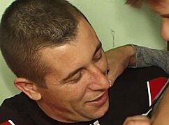 uh i can't believe this young granny's fuckin that hot guy so good