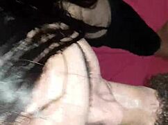 con el ex de mi amiga chupandolo todo