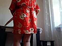 Girlfriend's Mom Sneaks Passionate Loud Fucks While She's Shopping - Lesbian Tease Illusion