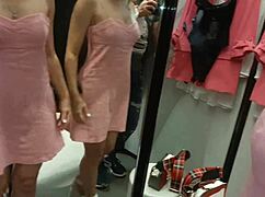 hey, wanna join my depraved friend in the fitting room? 😏👙