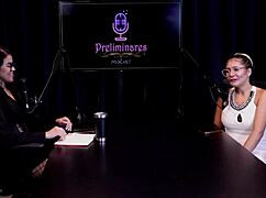 First show success but hates inversion fetish - Barbara Sol in sheer red rocks it!