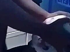 Ebony teen bends over for squirting orgasm compilation fest