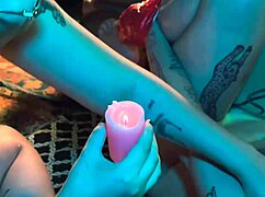 hey join this kinky foot party with goddesses licking toes and deepthroating