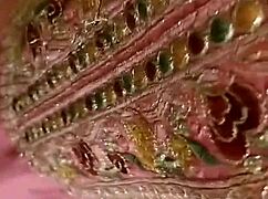 Peek at the sensual Indian bride's tight pussy riding her devar's cock in passionate wedding night bliss