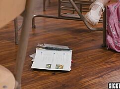 kimmy kimm petite asian student teacher classroom blowjob deepthroat face fuck workout