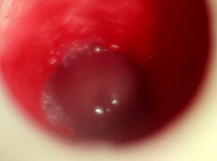 oiled redhead fuck doll filled deep with monster cock anal cumshot