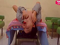 Horny Asian Vixen Hansel Thio Serves Mannequin Masturbation Dish Part 1