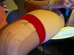 thick pawg amateur nympho in heels teases wet pussy and poses like a slut on cam