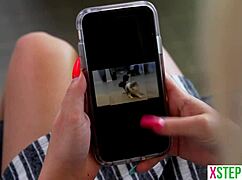 Hot 18+ Stepsis Winter Fall Poses Bent Over for Doggystyle Pics Before Hardcore POV Fuck