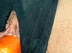 he sneaks into the bathroom to fuck his work friend's tight shaved pussy and creampie her