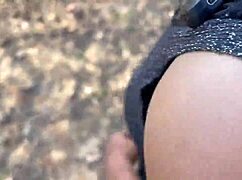 Lonely desi beauty's big ass takes huge indian cock deep in jungle