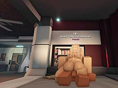 innocent roblox teen bitch stretched by huge monster cock first time